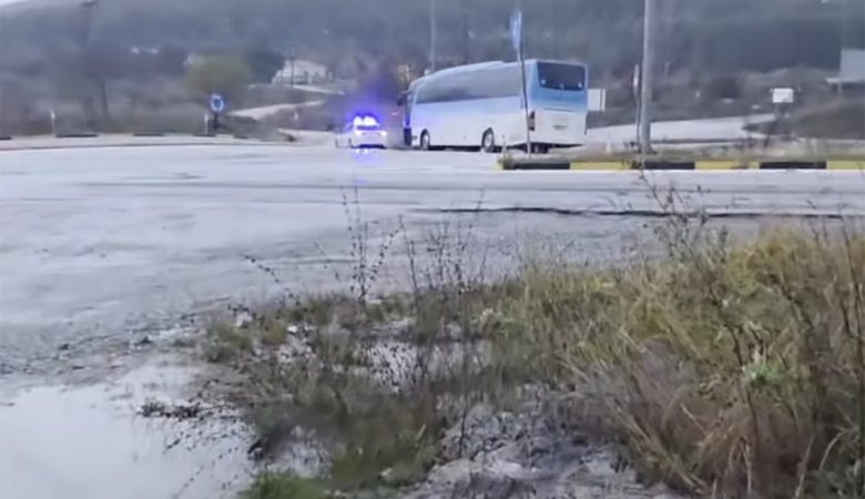 Τροχαίο ατύχημα με λεωφορείο της ΔΕΗ στην Πτολεμαΐδα – Νεκρός ο οδηγός, υπέστη ανακοπή