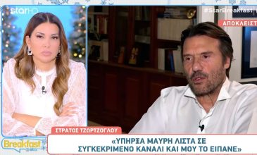 Στράτος Τζώρτζογλου: «Όταν πήγα στην Αμερική, έπαθα σοκ, γιατί ένιωσα ένα τίποτα»