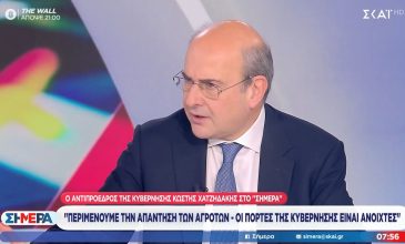 Χατζηδάκης: Διαρκής διάλογος με λογικές και δίκαιες λύσεις για τους αγρότες