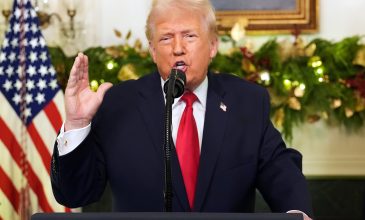 Διάγγελμα Τραμπ: «Πριν 11 μήνες κληρονόμησα ένα χάος και το διορθώνω» – Καταφέρθηκε εναντίον του Μπάιντεν και των μεταναστών