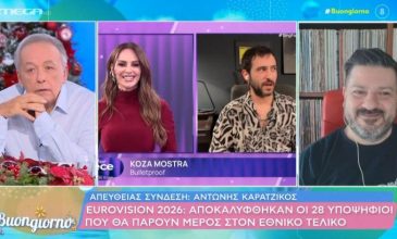 Ανδρέας Μικρούτσικος για την ελληνική εκπομπή της Eurovision: «Φτωχομπι…ρικο»