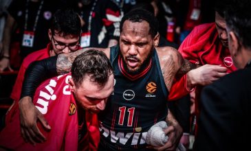 Ολυμπιακός: Νοκ άουτ για ένα μήνα ο Μόντε Μόρις – Υπέστη ρήξη πρόσθιας μοίρας έξω πλαγίου συνδέσμου