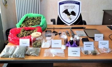 Συλλήψεις για ναρκωτικά και όπλα στον Έβρο