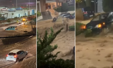 Τραγωδία στην Γλυφάδα: Νεκρή γυναίκα από την κακοκαιρία – Την χτύπησε αυτοκίνητο που παρασύρθηκε από νερά