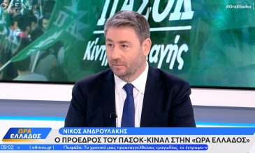 Ανδρουλάκης: «Δεν στέκεται ως υπουργός ο κ. Φλωρίδης – Δεν δικαιούται κανείς στην παράταξη να τραβά το χαλί»