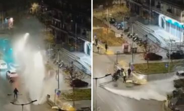 Εισαγγελική έρευνα για το ατύχημα με τέσσερις τραυματίες κατά τη σύνδεση αγωγού της ΕΥΑΘ – Δείτε βίντεο