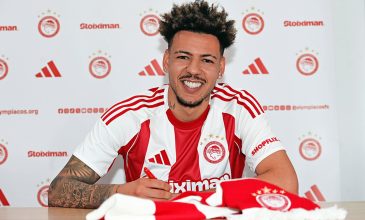 Ο Ολυμπιακός ανακοίνωσε τον Κλέιτον – «Πολύ ευτυχισμένος που υπέγραψα στην καλύτερη ομάδα της Ελλάδας»