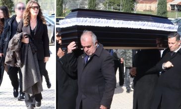 Συγγενείς και φίλοι είπαν το τελευταίο αντίο στον Λάκη Ραπτάκη