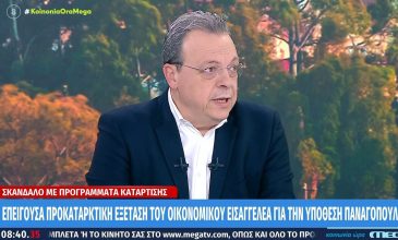 Φάμελλος: «Υπάρχει εμπλοκή πολλών κυβερνητικών προσώπων στην υπόθεση του κ. Παναγόπουλου»