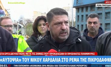 Αυτοψία Χαρδαλιά στο ρέμα της Πικροδάφνης – «Προχωράμε με μια σειρά έργων τα οποία είναι πάρα πολύ σημαντικά για να μπορέσουμε να συγκρατήσουμε τα πρανή»