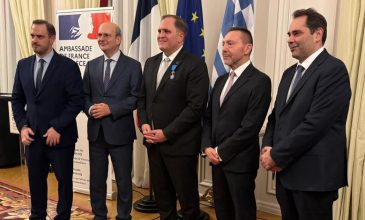 Ιππότης του Εθνικού Τάγματος Αξίας της Γαλλίας ο Γιώργος Πιτσιλής