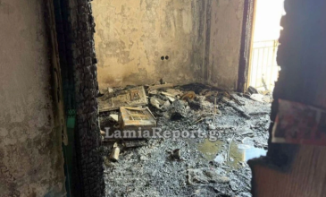 Τραγωδία στην Λαμία: Γυναίκα απανθρακώθηκε από φωτιά σε διαμέρισμα στο κέντρο της πόλης