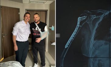 Χρήστος Δάντης μετά το χειρουργείο του: «Μου “έδωσαν” πίσω το χέρι μου»