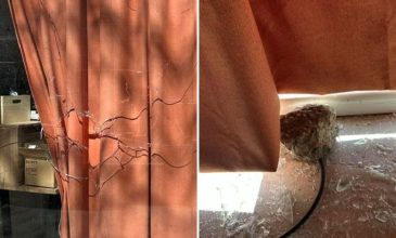 Επίθεση με πέτρα στα γραφεία του κοινωνικού χώρου «Αντίβαρο» στη Χίο