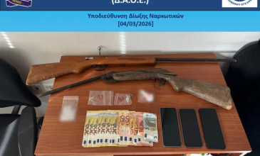 Συνελήφθησαν δύο άτομα για διακίνηση ναρκωτικών στον Πύργο