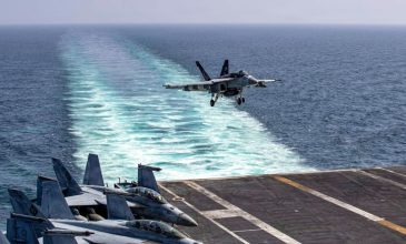 Η ιρανική τηλεόραση μετέδωσε ότι οι Φρουροί της Επανάστασης έπληξαν το αεροπλανοφόρο «Αβραάμ Λίνκολν»