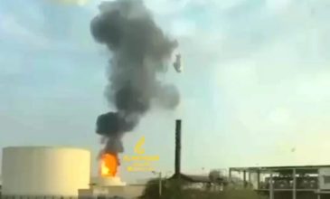 Πυρκαγιά σε πετρελαϊκή εγκατάσταση στο Μπαχρέιν μετά από ιρανική επίθεση – Δείτε βίντεο