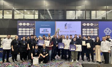 Ανώτερες Σχολές ΑΛΦΑ: «Top Class Award School» στον Διεθνή Διαγωνισμό Μαγειρικής «Southern Europe Culinary Challenge 2026» με 49 μετάλλια