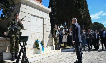 Δένδιας από το Μεσολόγγι: Αποτίουμε φόρο τιμής για τα 200 χρόνια από την Έξοδο