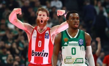 Ο Ολυμπιακός «άλωσε» και στο ελληνικό πρωτάθλημα την έδρα του Παναθηναϊκού