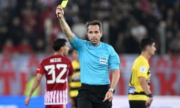 Ο Γερμανός διαιτητής Στίλερ στο Ολυμπιακός – ΑΕΚ – Είχε σφυρίξει και το ντέρμπι του πρώτου γύρου της κανονικής διάρκειας