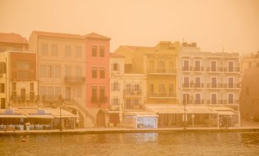 Η αφρικανική σκόνη «έπνιξε» χθες την Κρήτη – Σε τιμές ρεκόρ οι συγκεντρώσεις της