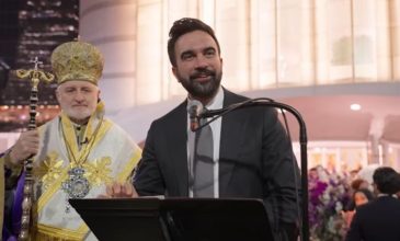 «Καλή Ανάσταση» ευχήθηκε στα ελληνικά ο Ζόραν Μαμντανί στον Ελπιδοφόρο