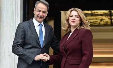 Ο Μητσοτάκης είδε τη Λετονή ομόλογό του: «Μία εξαιρετική ευκαιρία να ενισχύσουμε τους δεσμούς μας»