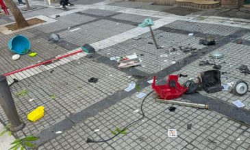 Πεντάχρονος μόνος στο σπίτι εκτόξευε αντικείμενα στο δρόμο στην Θεσσαλονίκη – Συνελήφθη η μητέρα του