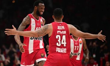 Euroleague play off: Έκανε το 1-0 στις νίκες ο Ολυμπιακός επί της Μονακό