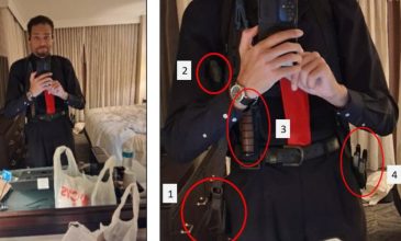 Ο Κόουλ Άλεν φωτογραφήθηκε οπλισμένος πριν την επίθεσή του στο γκαλά των δημοσιογράφων του Λευκού Οίκου