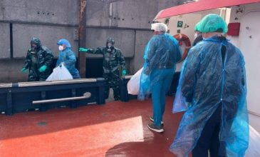 Χανταϊός: Μία Γαλλίδα επιβάτης του κρουαζιερόπλοιου βρέθηκε θετική στον ιό
