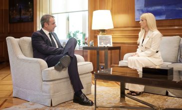 Συνάντηση Μητσοτάκη με την πρόεδρο της Βουλής της Κύπρου: «Οι δεσμοί μεταξύ της Ελλάδος και της Κύπρου δεν ήταν ποτέ πιο ισχυροί»
