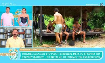 Λάμπρος Κωνσταντάρας για τα συμβόλαια στο Survivor: «Ακόμα και για θανάσιμο τραυματισμό, υπογράφεις ότι φέρεις εσύ την ευθύνη και όχι η παραγωγή»