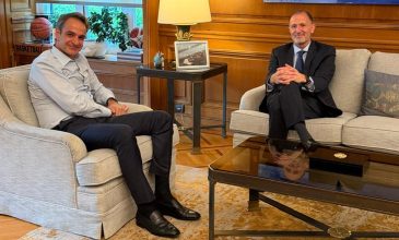Συνάντηση Μητσοτάκη με τον CEO της EuroLeague: Ανυπομονούμε να αναδείξουμε τη φιλοξενία και την ενέργεια της Αθήνας