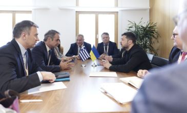 Με τον Ζελένσκι συναντήθηκε στις Βρυξέλλες ο Κυριάκος Μητσοτάκης και του έθεσε το θέμα με το drone στην Λευκάδα