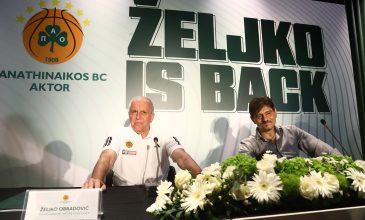 Ο Δ. Γιαννακόπουλος παρουσίασε τον Ομπράντοβιτς: «Έχουμε φέρει πίσω τον κορυφαίο των κορυφαίων – Είναι από τις πιο ιστορικές ημέρες στον σύλλογο»