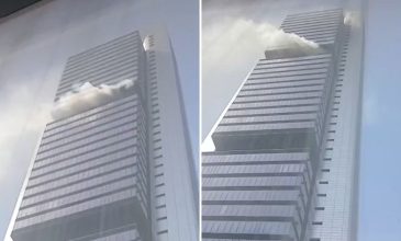 Τέθηκε υπό έλεγχο η φωτιά σε ουρανοξύστη στην Μαδρίτη
