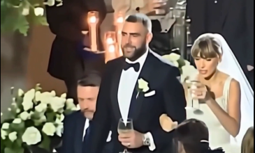 H Τέιλορ Σουίφτ και o Τράβις Κέλσι αντάλλαξαν όρκους αγάπης με τη σφραγίδα του Άνταμ Σάντλερ