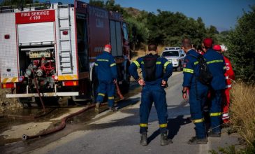 Οριοθετήθηκε και βρίσκεται σε ύφεση η μεγάλη φωτιά στο Μελιδοχώρι Ηρακλείου