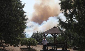 Κατά την εκτέλεση γεωργικών εργασιών με καταστροφέα προκλήθηκε η πυρκαγιά στο Δερβένι – Μία σύλληψη