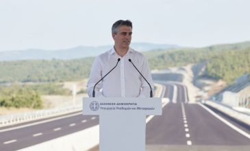Χρίστος Δήμας: Ο Ε65 αλλάζει τον χάρτη των οδικών μεταφορών στην ηπειρωτική Ελλάδα