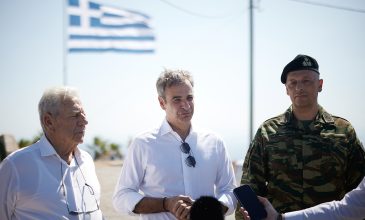 Μητσοτάκης από το Αγαθονήσι: Οι νησιώτες μας αισθάνονται ασφαλείς – Στέλνουμε ένα ξεκάθαρο μήνυμα στα άθλια δίκτυα των διακινητών