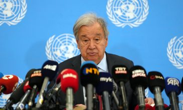 Διευρυμένη συνάντηση 5+1 κατόπιν προετοιμασίας ανακοίνωσε ο Γκουτέρες μετά τη συνάντηση με τον Χριστοδουλίδη και τον Ερχιουρμάν