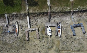Ξηρασία σε Ιταλία και Ελβετία: Σε συναγερμό οι ιταλικές αρχές για τη στάθμη των υδάτων στη λεκάνη του Πάδου