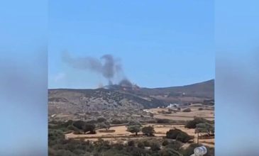 Αναζωπύρωση της φωτιάς στην Πάρο: Νέα μηνύματα του 112 για εκκένωση του Καμαρίου και της Αγκαιριάς