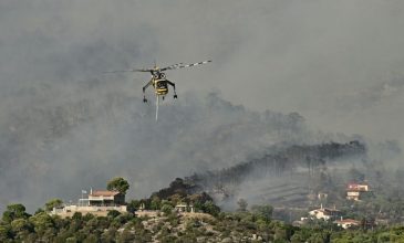 Φωτιά στην Δυτική Αττική: Εφιαλτική η κατάσταση, καίγονται σπίτια – Μήνυμα για απομάκρυνση από Λούμπα, Μορφέικα και Άνω Αλεποχώρι