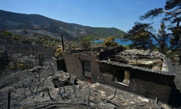 Ξεκίνησαν οι αυτοψίες στις πληγείσες περιοχές της πυρκαγιάς της Δυτικής Αττικής – Το Πόρτο Γερμενό επισκέφθηκε ο Ευάγγελος Τουρνάς
