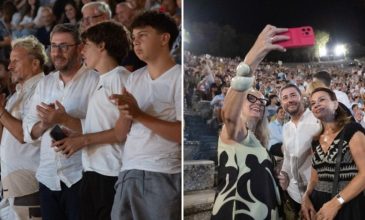 Στην Επίδαυρο για την παράσταση «Ίων» ο πρόεδρος του ΠΑΣΟΚ