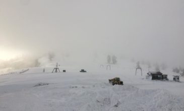 Αίσιο τέλος για νεαρό σνοουμπορντίστα στο χιονοδρομικό των Γρεβενών